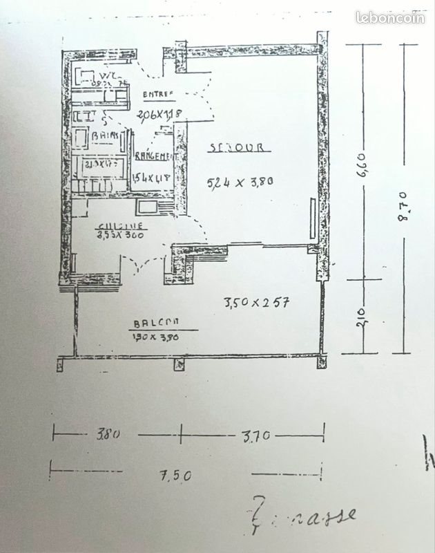 Appartement à vendre, 35m², Montauban