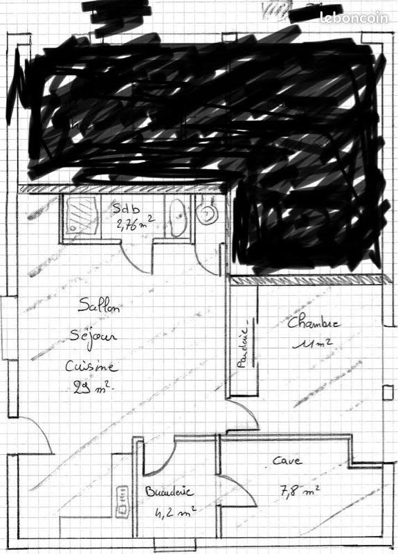 Appartement à louer, 45m², Saint-Georges-de-Mons