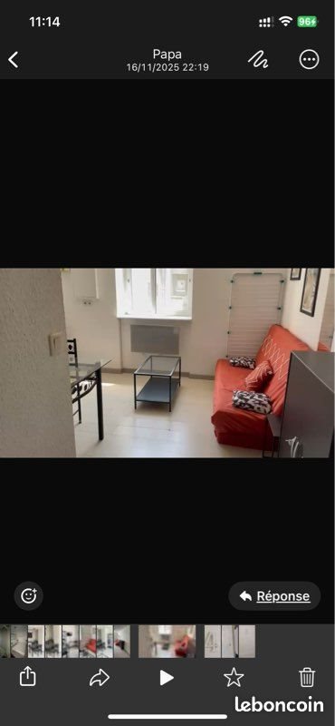 Appartement à louer, 33m², Saint-Etienne
