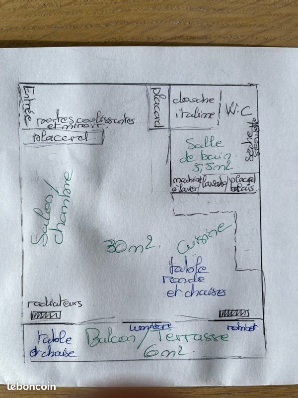 Appartement à louer, 36m², Reims