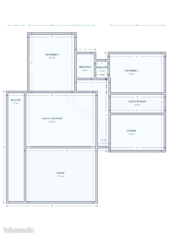 Appartement à vendre, 70m², Romans-sur-Isère
