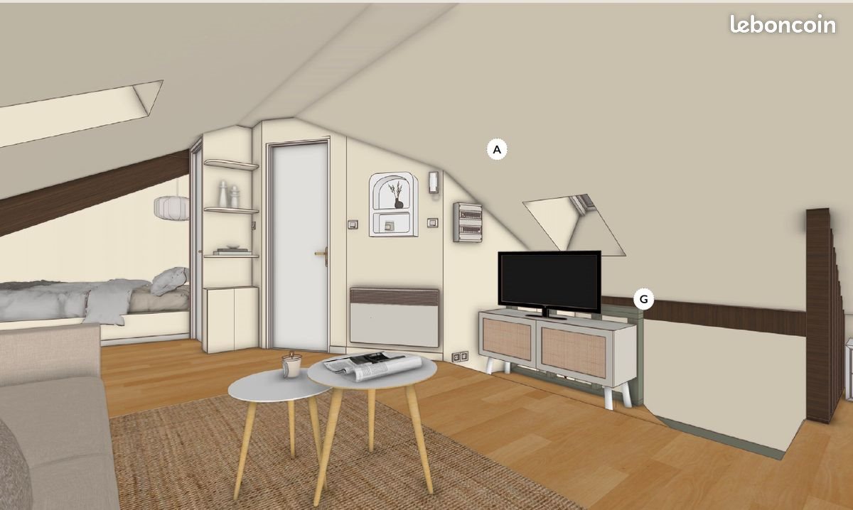 Appartement à louer, 40m², Le Havre