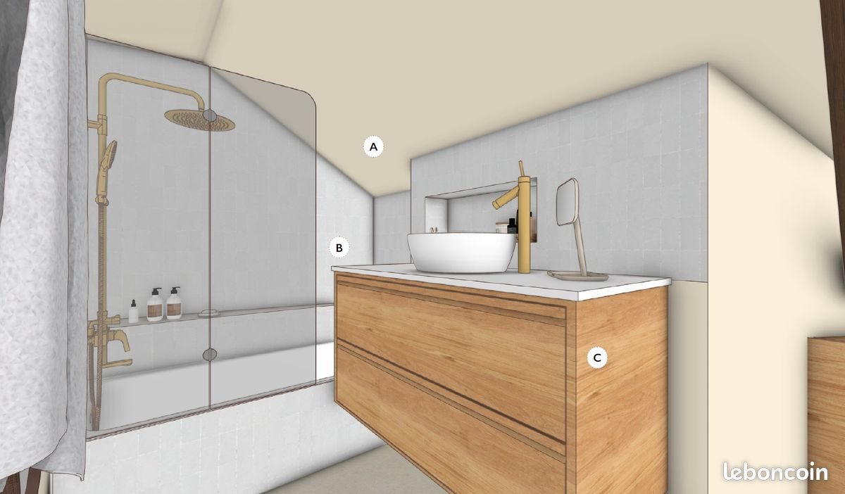 Appartement à louer, 40m², Le Havre