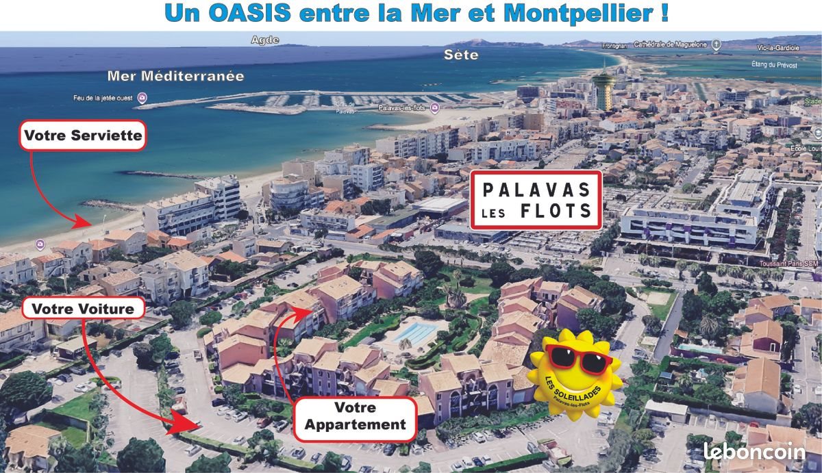 Appartement à louer, 27m², Pérols