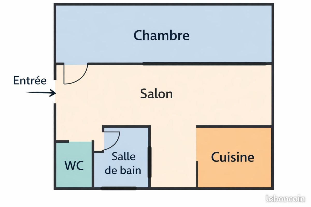 Appartement à louer, 53m², Lyon 5ème