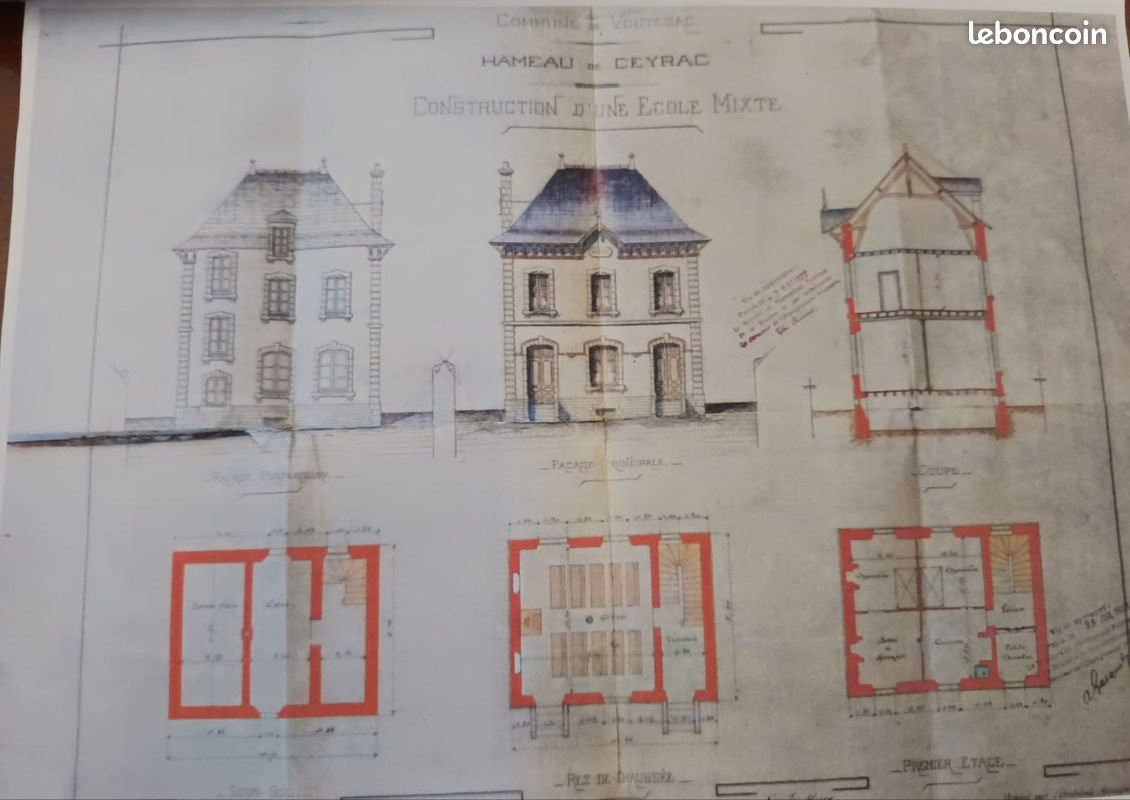 Maison à vendre, 116m², Voutezac