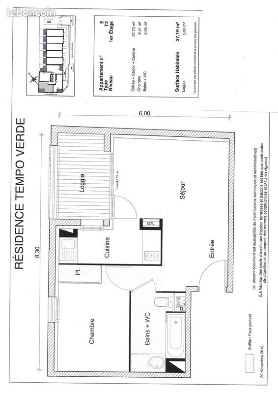 Appartement à louer, 37m², Toulouse