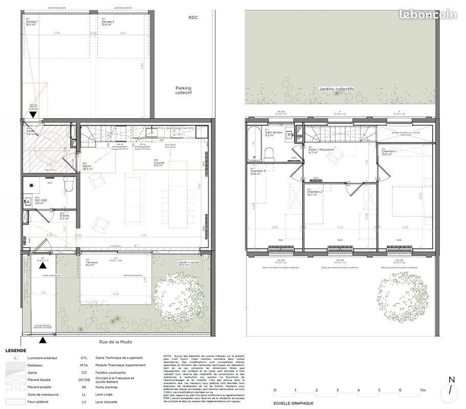 Maison à louer, 95m², Villeneuve-d'Ascq