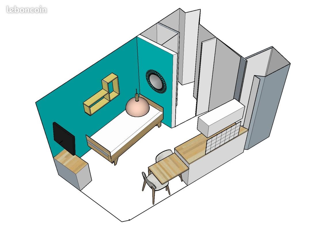 Appartement à louer, 14m², Clermont-Ferrand