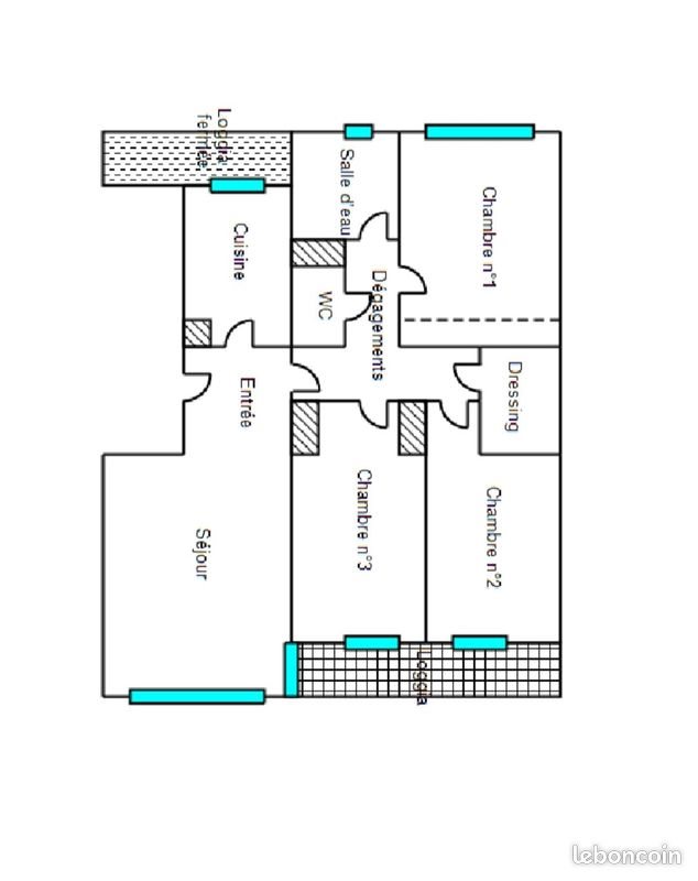 Appartement à louer, 68m², Marseille 9ème