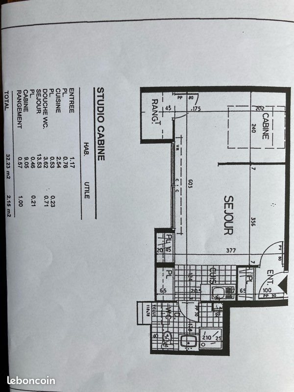 Appartement à vendre, 34m², Amiens