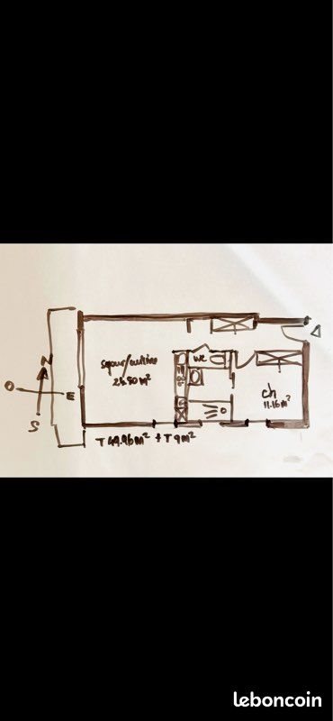 Appartement à louer, 49m², Pornichet