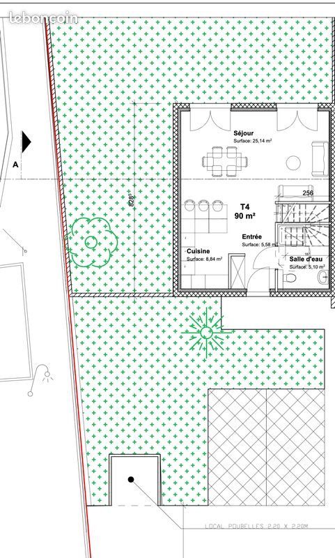 Maison à vendre, 90m², Heillecourt