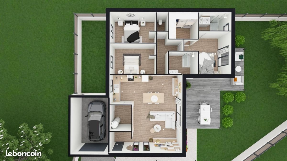 Maison à vendre, 100m², Chamaret