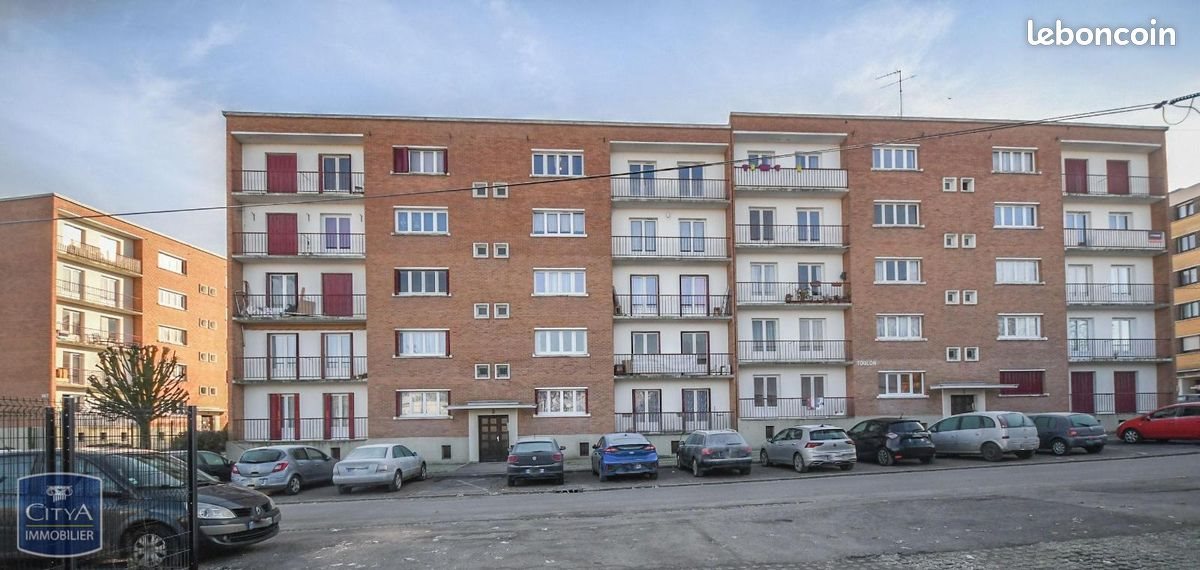 Appartement à louer, 65m², Maubeuge
