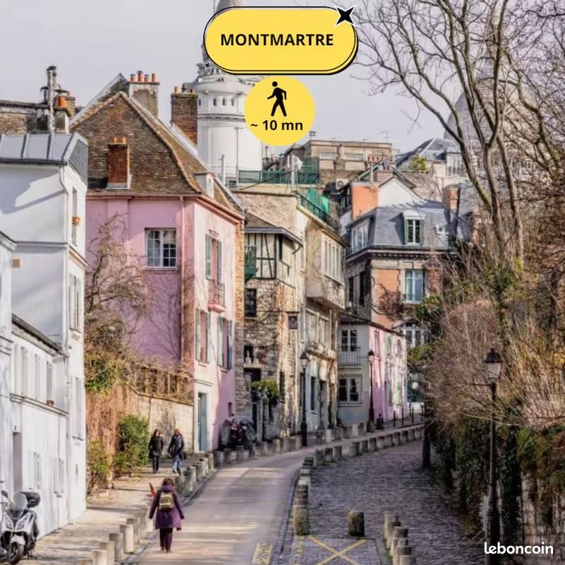 Appartement à louer, 23m², Paris 18ème