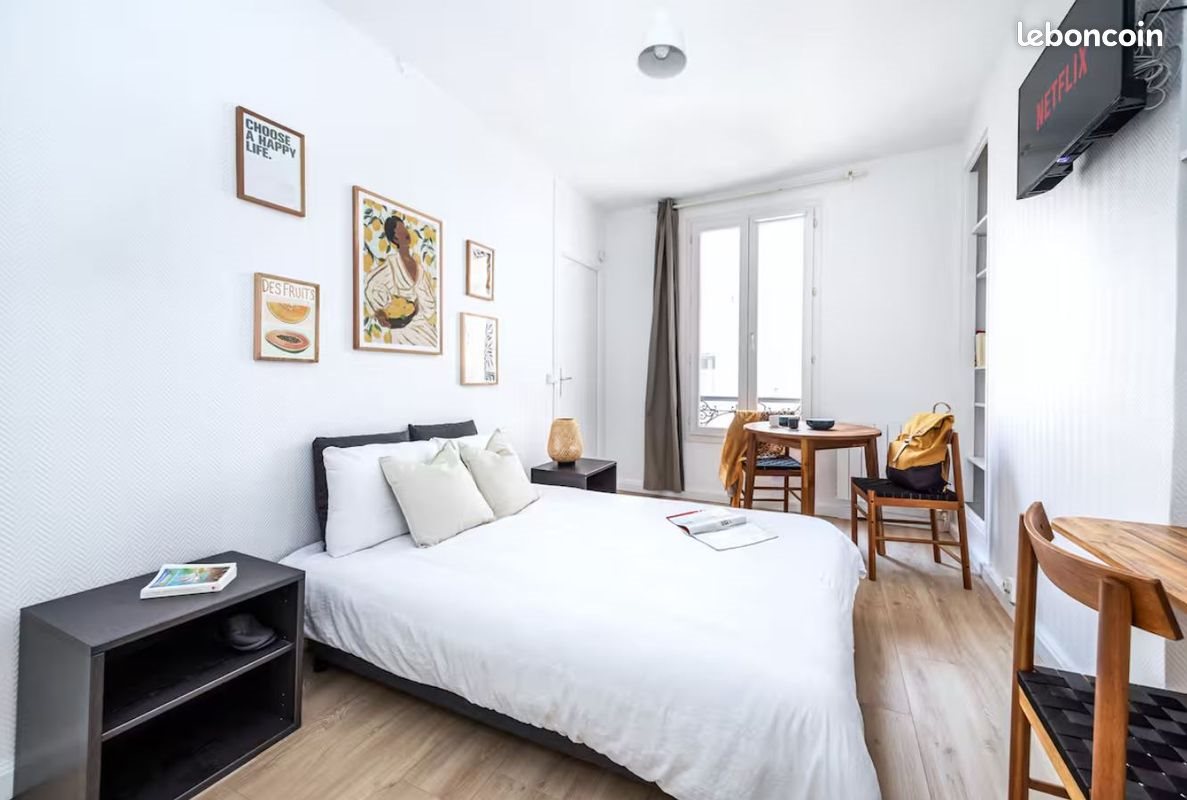 Appartement à louer, 23m², Paris 18ème