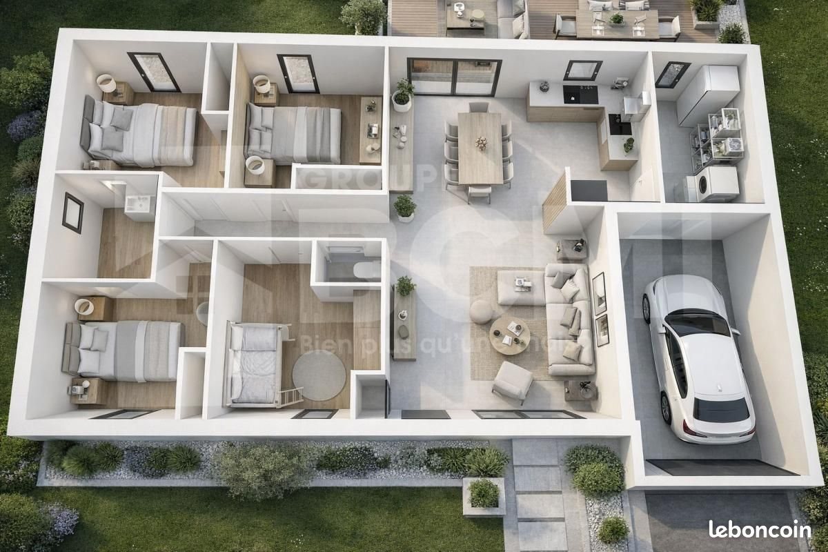 Maison à vendre, 80m², La Crèche