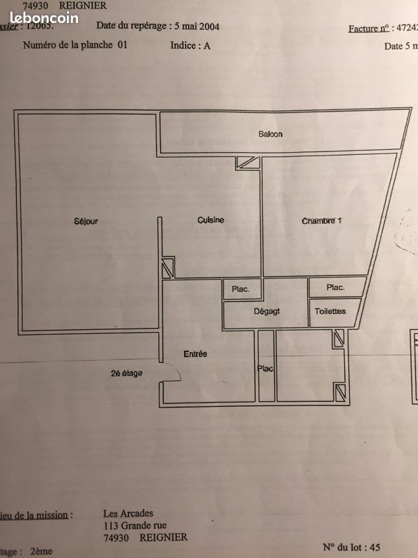 Appartement à louer, 65m², Reignier-Esery