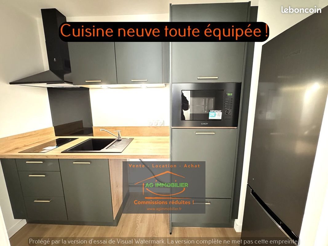 Appartement à louer, 40m², Rennes
