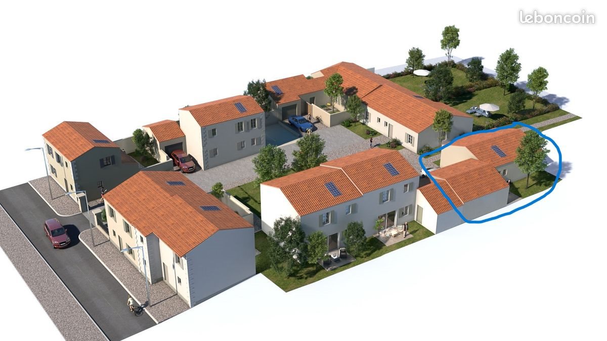 Maison à louer, 95m², Salles-sur-Mer