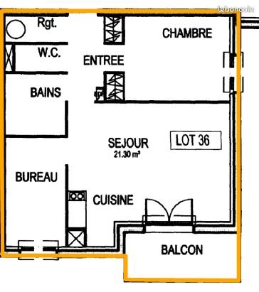 Appartement à louer, 50m², Creutzwald