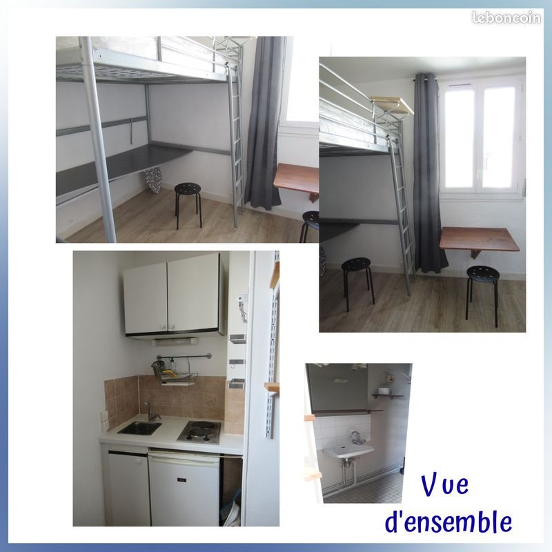 Appartement à louer, 13m², Paris 18ème