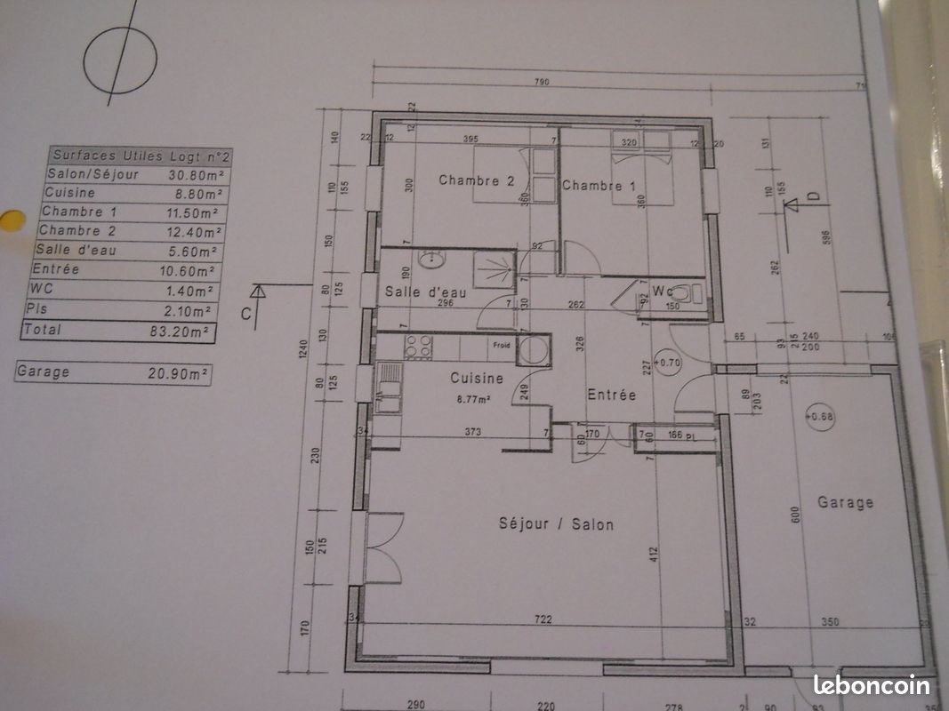 Maison à louer, 98m², Vire