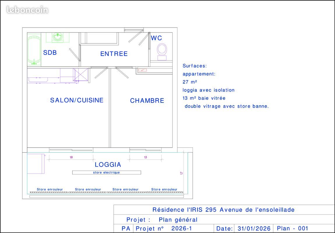 Appartement à louer, 40m², Sanary-sur-Mer