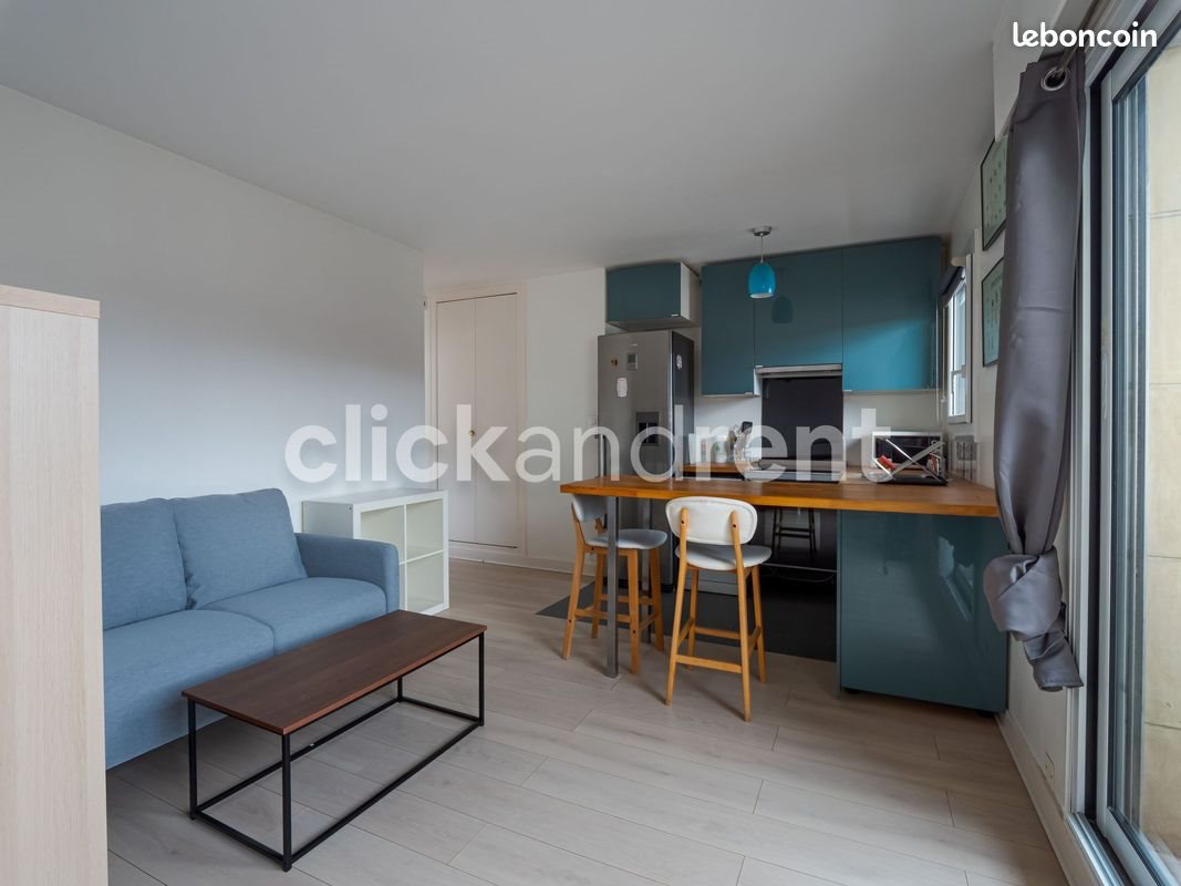 Appartement à louer, 29m², Paris 17ème