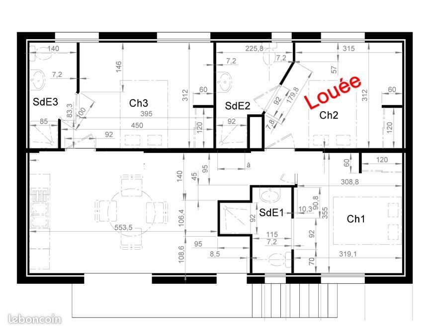 Maison à louer, 23m², Les Herbiers