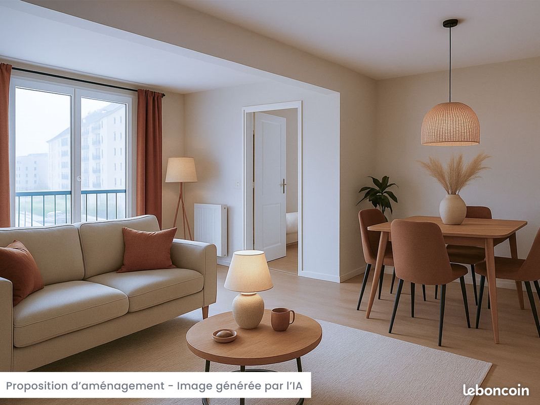 Appartement à louer, 92m², Tours