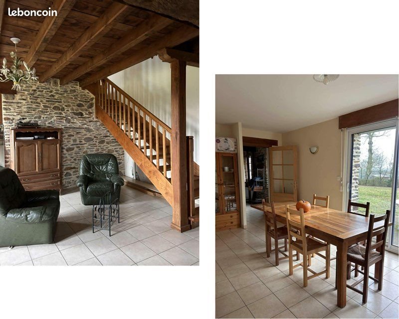 Maison à louer, 110m², Guignen