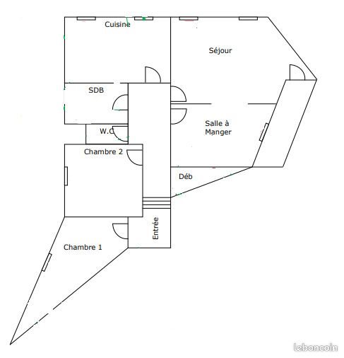 Appartement à louer, 86m², Metz