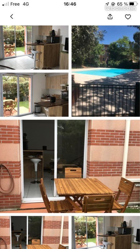 Appartement à louer, 33m², Toulouse