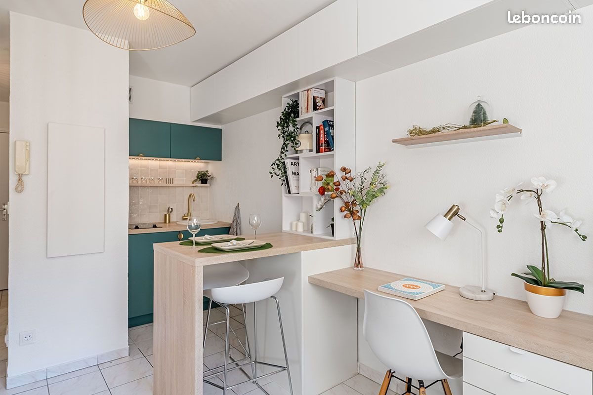 Appartement à louer, 19m², Marseille 5ème