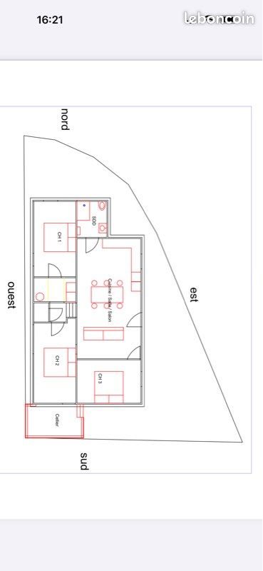 Maison à louer, 84m², Carentan