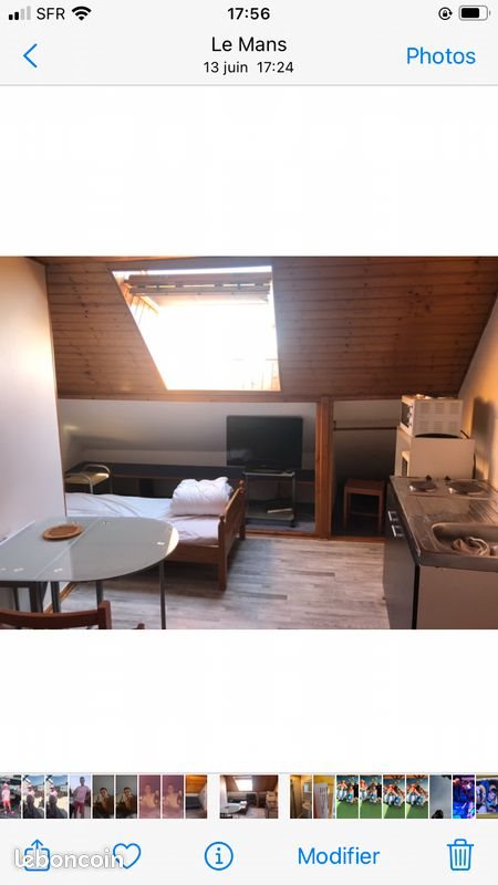 Appartement à louer, 18m², Le Mans