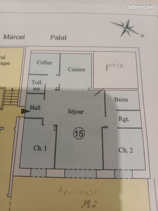 Appartement à vendre, 95m², Poussan