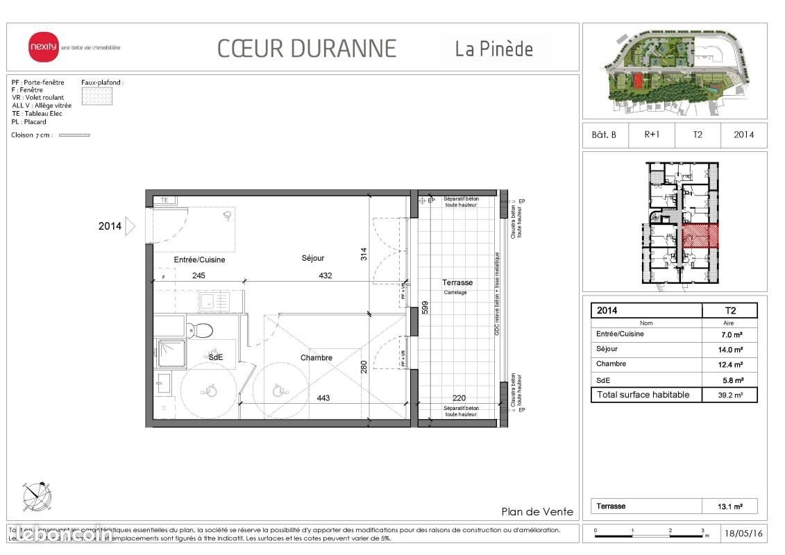 Appartement à louer, 39m², Aix-en-Provence