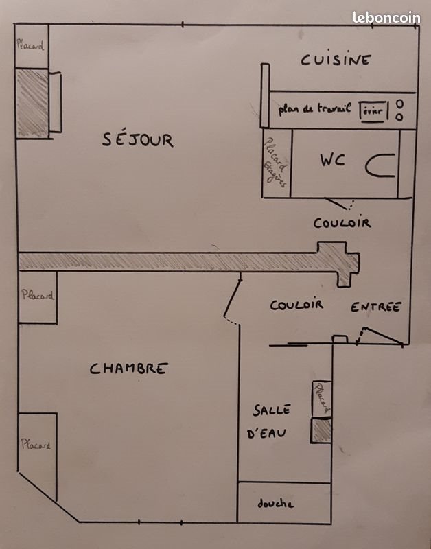 Appartement à louer, 34m², Paris 14ème