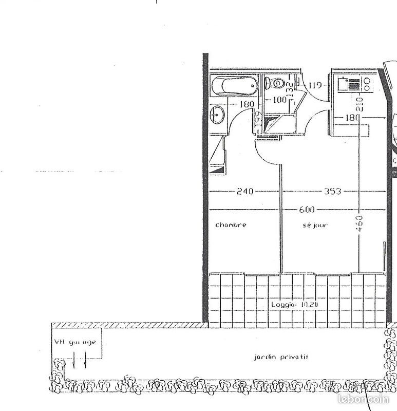 Appartement à louer, 39m², Limoges
