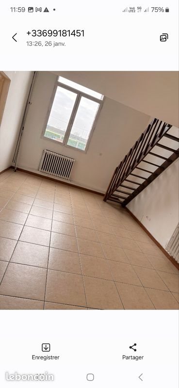 Appartement à louer, 61m², Somain