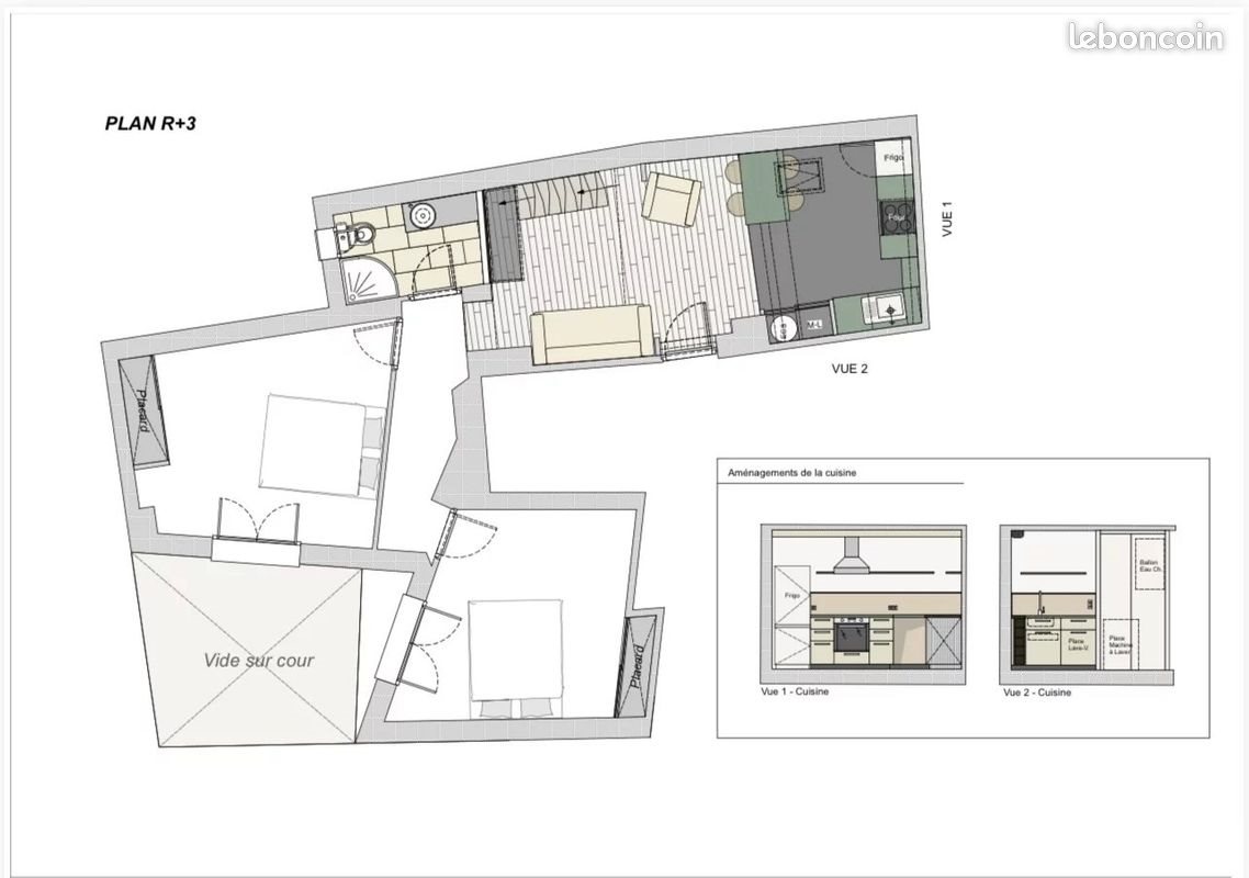 Appartement à vendre, 59m², Perpignan
