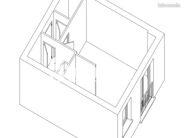 Appartement à louer, 23m², Limoges