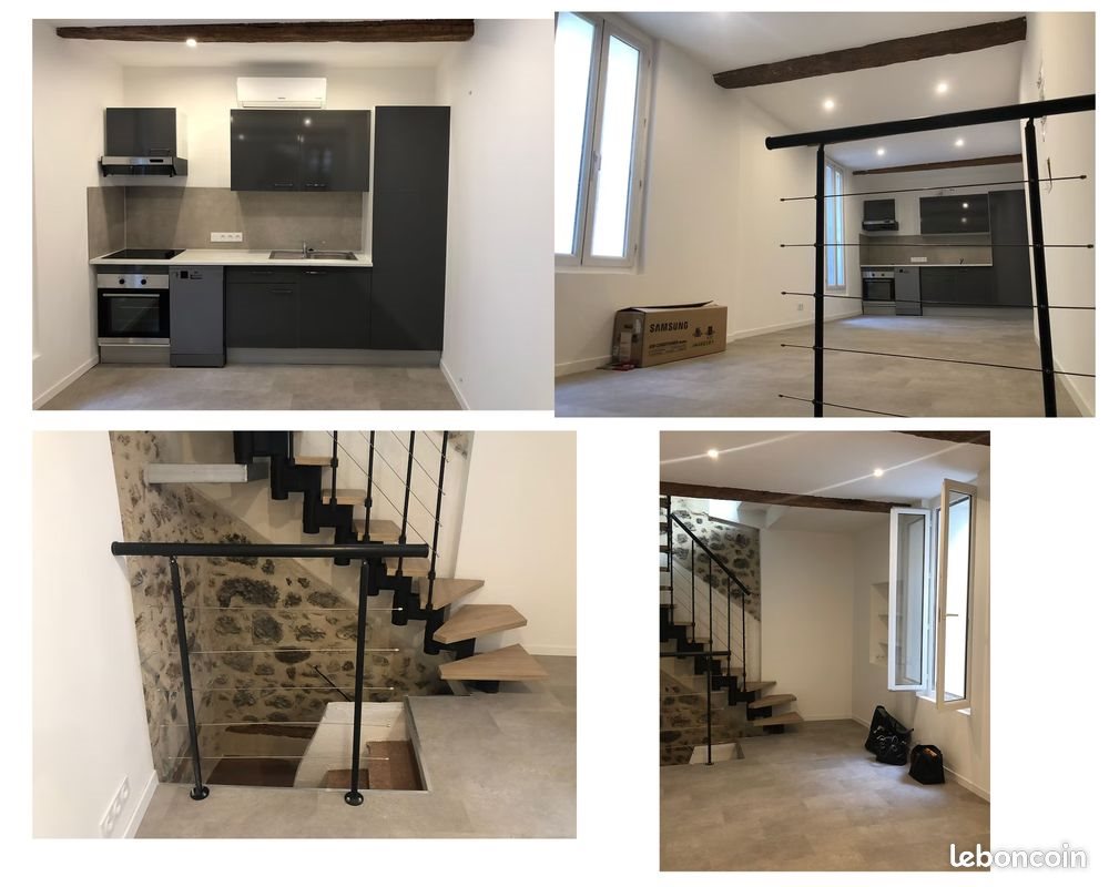 Maison à louer, 55m², Bessan