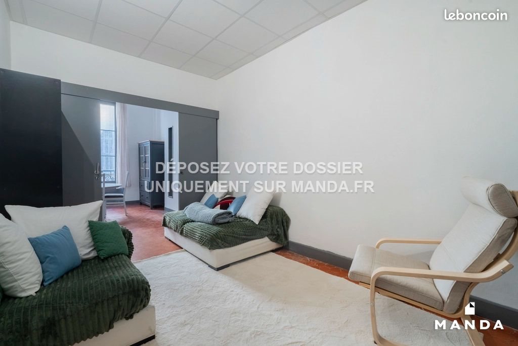 Appartement à louer, 62m², Marseille 1er