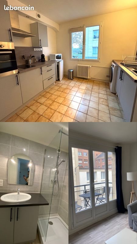 Appartement à louer, 47m², Rouen