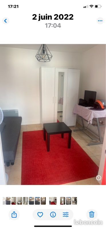 Appartement à louer, 17m², Marseille 2ème