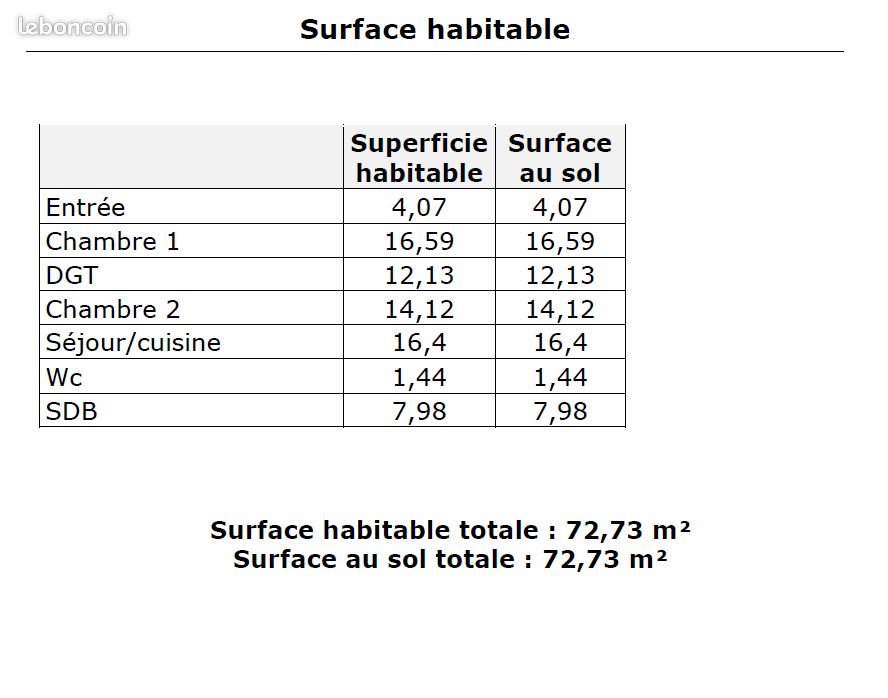 Appartement à vendre, 72m², Mornant